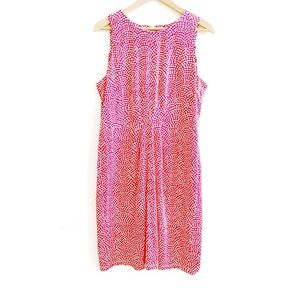 J. McLauglin • red white sheath dress • XL